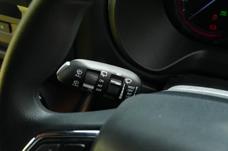 Leather Wrapped Steering Wheel