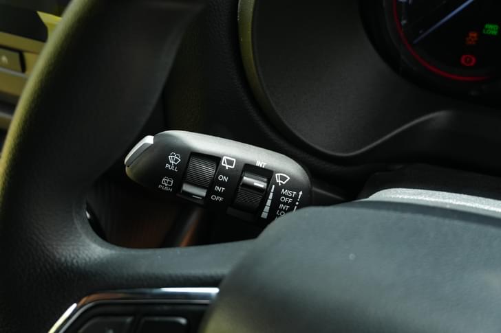 Leather Wrapped Steering Wheel