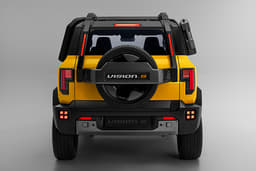 Mahindra Vision S Rear View Mahindra Vision S Rear View