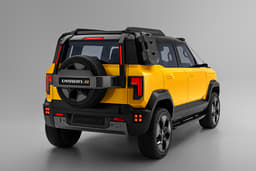 Mahindra Vision S Rear View Mahindra Vision S Rear View