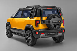Mahindra Vision S Rear View Mahindra Vision S Rear View