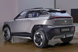 Mahindra Vision X Rear View Mahindra Vision X Rear View