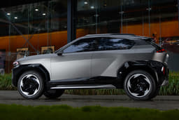 Mahindra Vision X Front Right Three Quarter