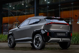 Mahindra Vision X Rear View Mahindra Vision X Rear View