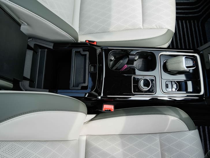 Driver Armrest Storage