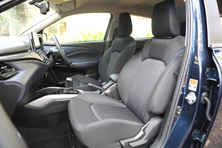 Maruti Suzuki Baleno Front Row Seats
