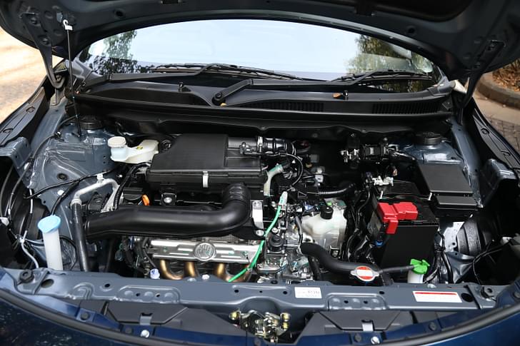 Maruti Suzuki Baleno Open Bonnet Engine Shot