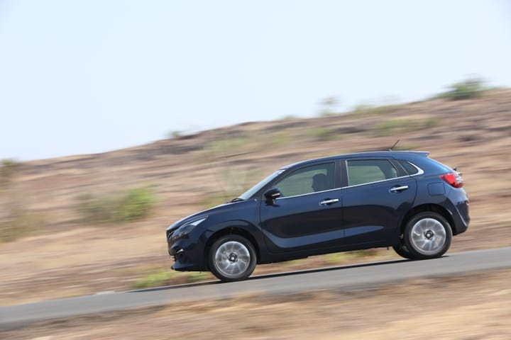 Maruti Suzuki Baleno Front Right Three Quarter