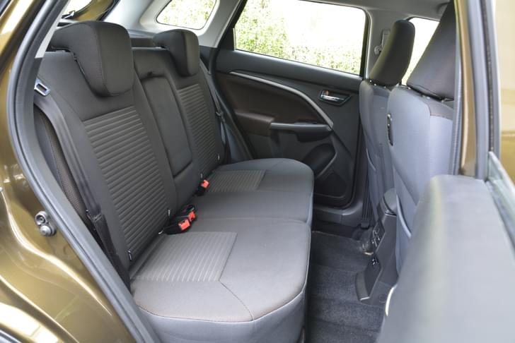 Maruti Suzuki Brezza Second Row Seats