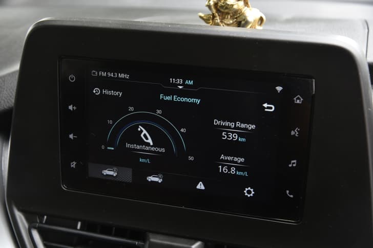 Maruti Suzuki Fronx Dashboard