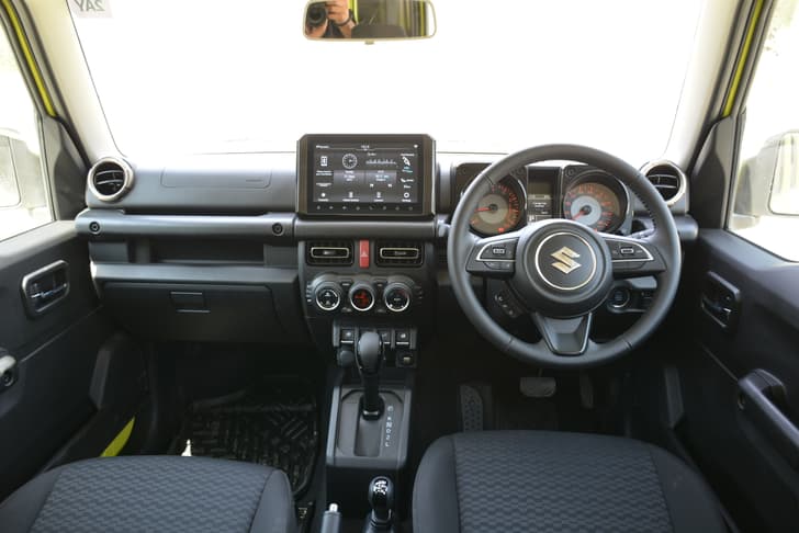 Maruti Suzuki Jimny Dashboard