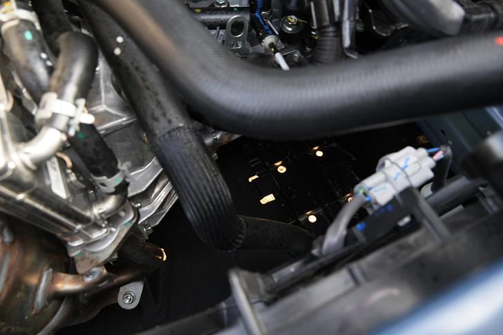 Open Bonnet Engine Shot