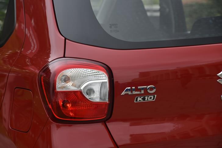 Maruti Suzuki Alto K10 Rear View