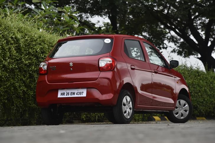 Maruti Suzuki Alto K10 Rear View
