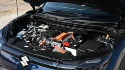 Maruti Suzuki E Vitara Open Bonnet Engine Shot Maruti Suzuki E Vitara Open Bonnet Engine Shot