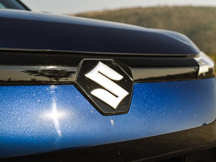 Maruti Suzuki E Vitara Front Logo Maruti Suzuki E Vitara Front Logo