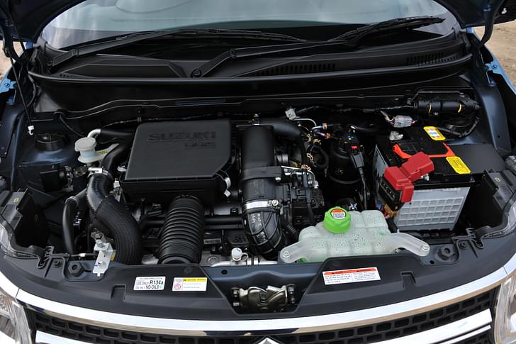 Open Bonnet Engine Shot