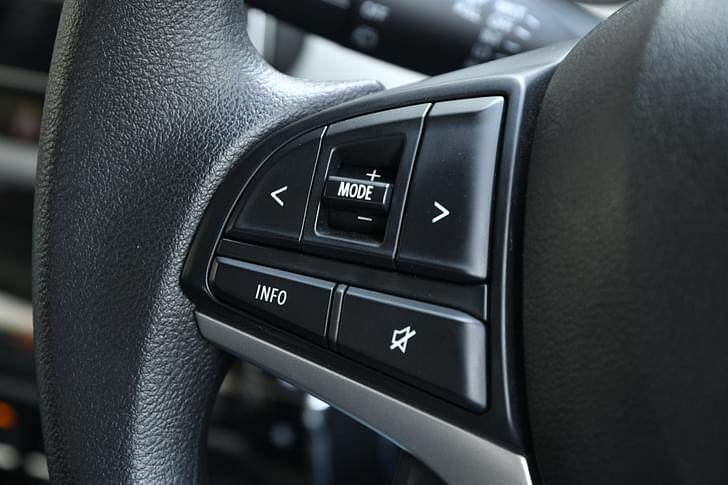 Leather Wrapped Steering Wheel