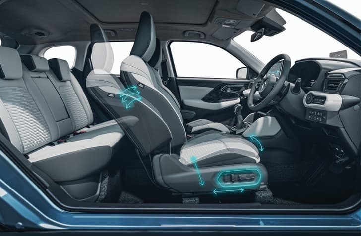 Maruti Suzuki Victoris Front Row Seats