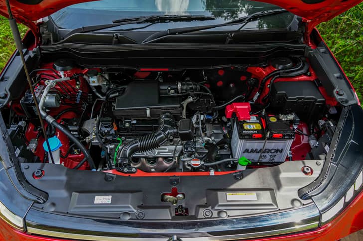 Maruti Suzuki Victoris Open Bonnet Engine Shot