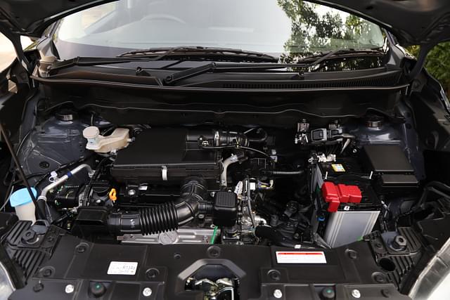 Open Bonnet Engine Shot