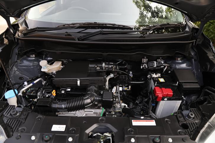 Open Bonnet Engine Shot
