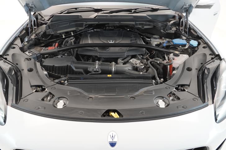 Maserati Grecale Open Bonnet Engine Shot