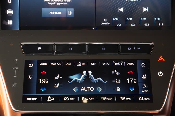 Maserati Grecale Dashboard
