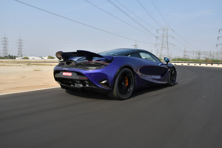 Mclaren 750s Rear View