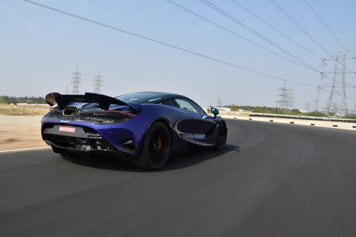 Mclaren 750s Rear View