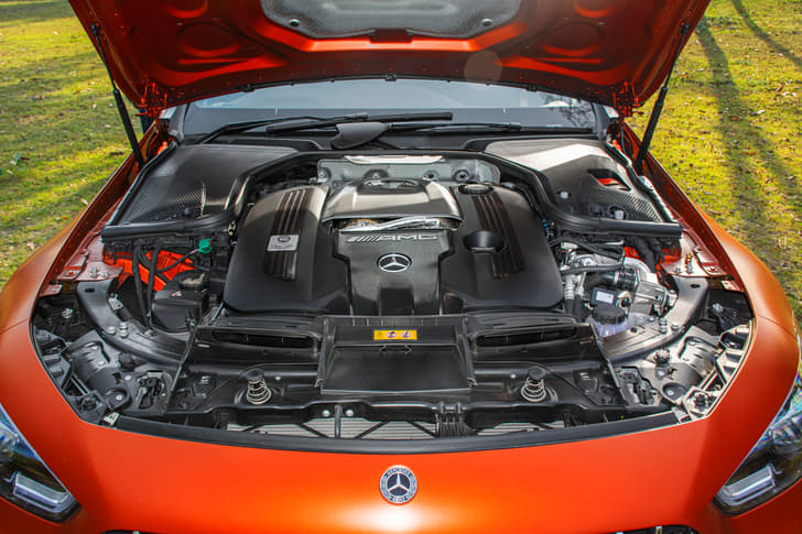 Mercedes Benz Amg Gt 4 Door Coupe Color Orange, Black Mercedes Benz Amg Gt 4 Door Coupe Color Orange, Black