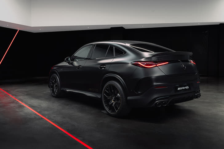Mercedes Benz New Glc Coupe Rear View