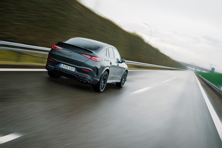 Mercedes Benz New Glc Coupe Rear View