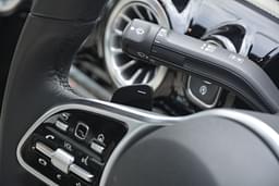Mercedes Benz A Class Limousine Leather Wrapped Steering Wheel