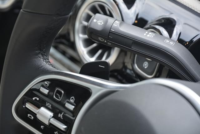 Leather Wrapped Steering Wheel Image - 9463
