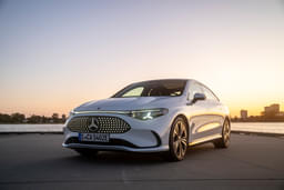 Mercedes Benz Cla Electric Front Left Three Quarter