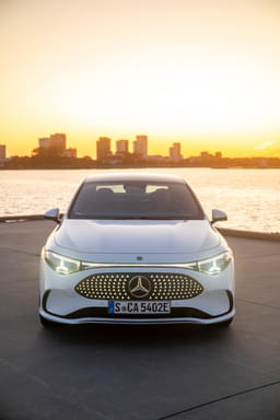 Mercedes Benz Cla Electric Front View