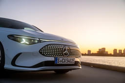 Mercedes Benz Cla Electric Body Colored Bumpers