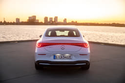 Mercedes-Benz CLA Electric Rear View