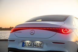 Mercedes-Benz CLA Electric Rear View