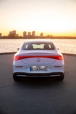 Mercedes-Benz CLA Electric Rear View