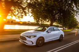 Mercedes-Benz CLA Electric Front Left Three Quarter