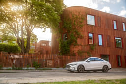 Mercedes Benz Cla Electric Front View
