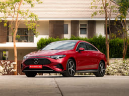 Mercedes Benz Cla Electric Front Left Three Quarter