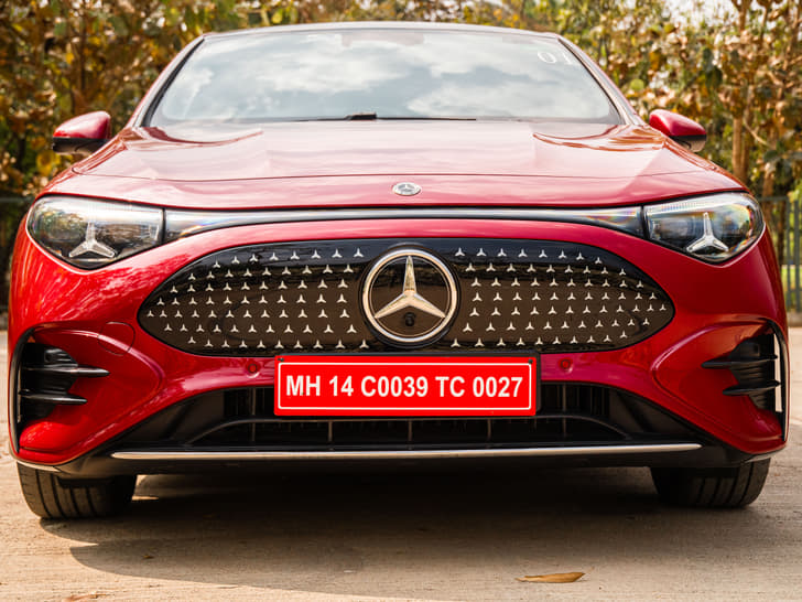 Mercedes Benz Cla Electric Front View Mercedes Benz Cla Electric Front View