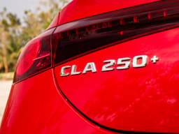 Mercedes Benz Cla Electric Rear View