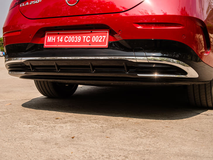 Mercedes Benz Cla Electric Rear View Mercedes Benz Cla Electric Rear View