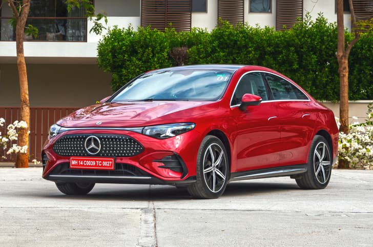 Mercedes Benz Cla Electric Front Left Three Quarter