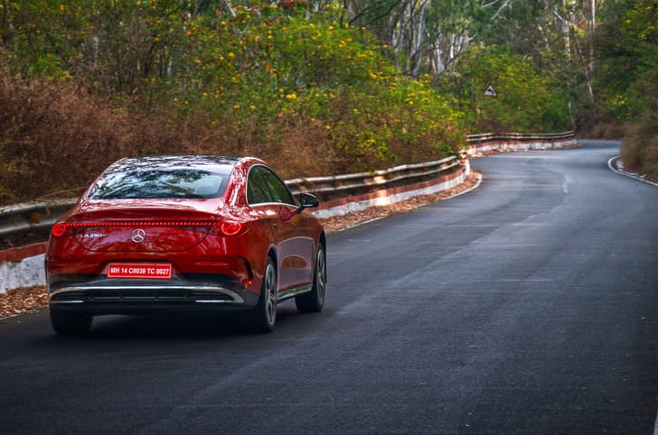 Mercedes Benz Cla Electric Rear View