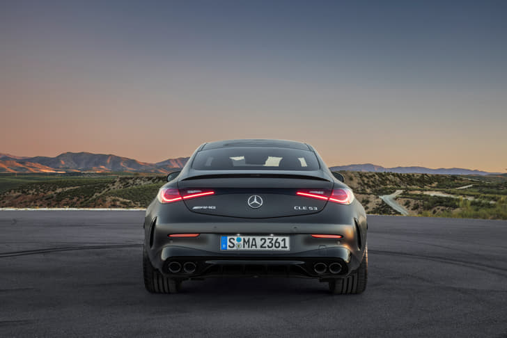 Mercedes Benz Cle Coupe Rear View Mercedes Benz Cle Coupe Rear View